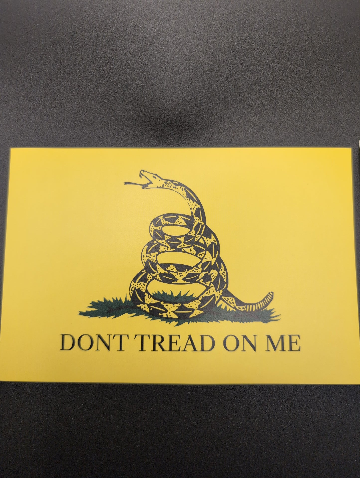 4x6 in don't tread on me bumper sticker